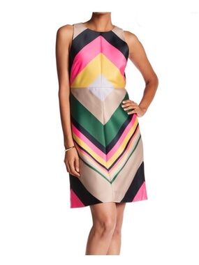 J. Crew Collection Pop Stripe Dress Size 10